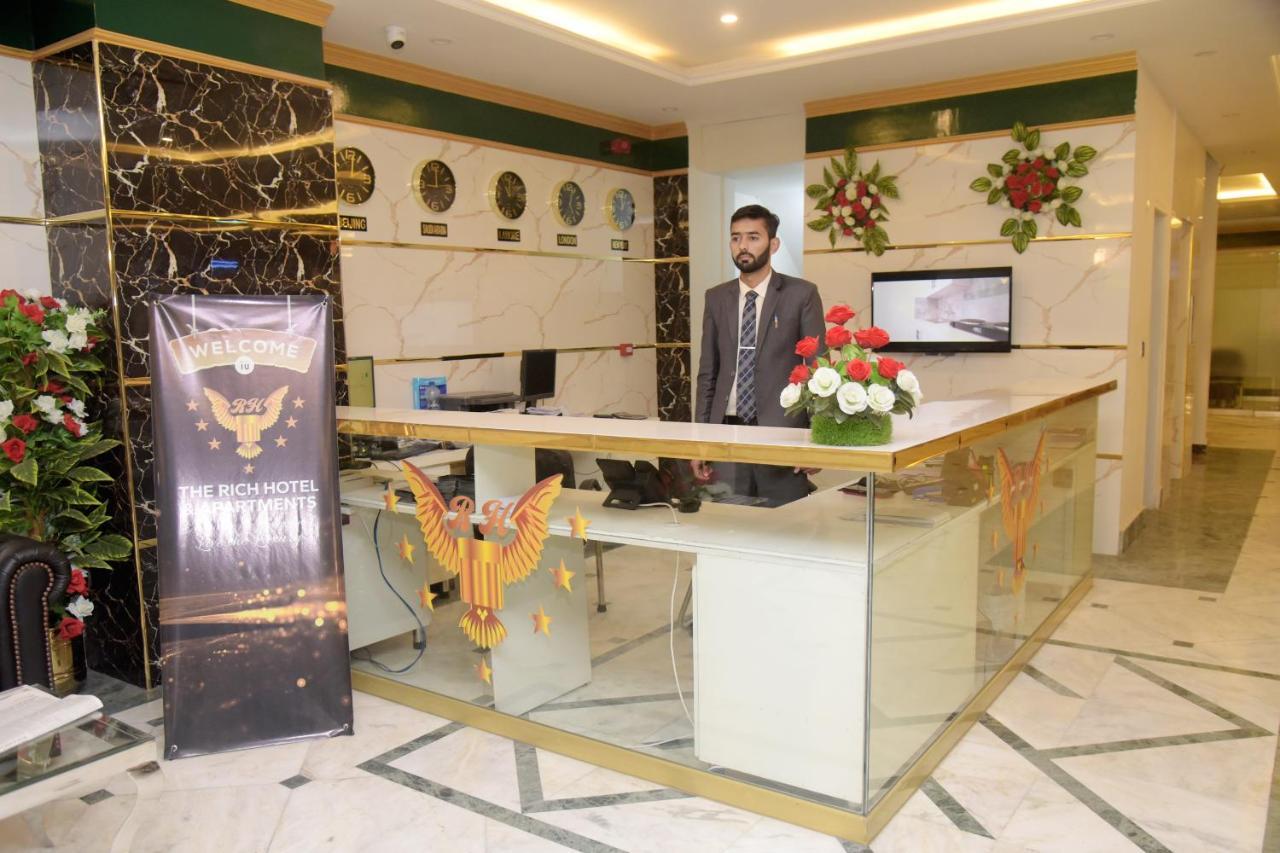 The Rich Hotel & Apartments Lahore Eksteriør bilde
